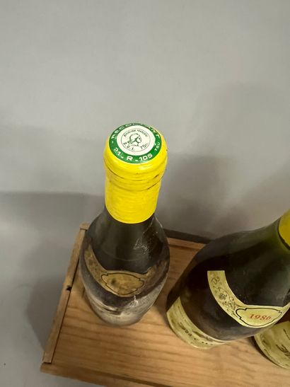 3 bottles MEURSAULT R. Billard 1986 (1 LB...