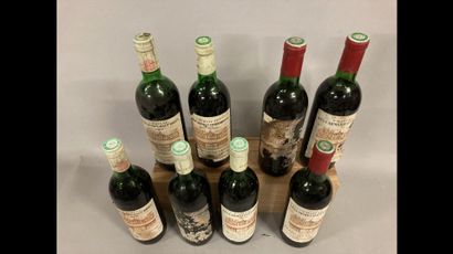 8 bottles Château LES CARMES HAUT-BRION Pessac-Léognan...