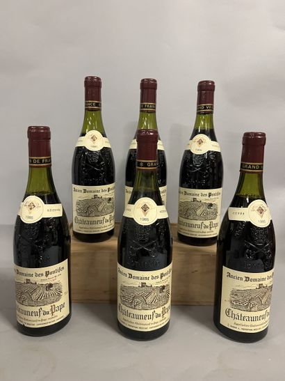 6 bottles CHATEAUNEUF-DU-PAPE 