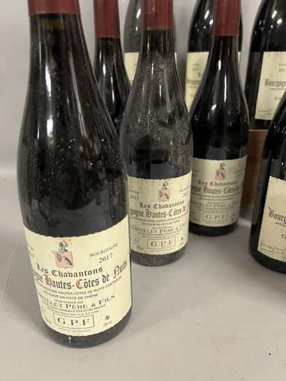 10 bottles HAUTES-COTES-DE-NUITS Grivelet...