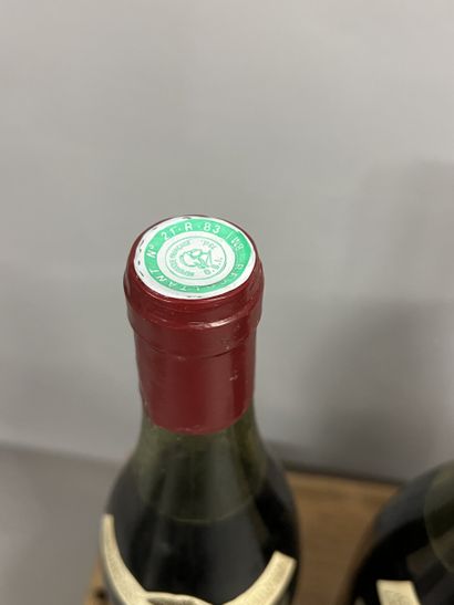 3 bottles CLOS DE LA ROCHE, L. Rémy 1973...