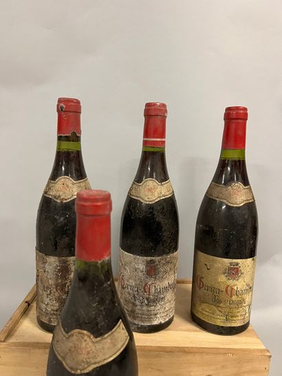 4 bouteilles GEVREY-CHAMBERTIN 