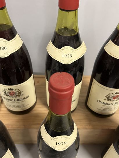 6 bottles CHAMBOLLE-MUSIGNY M. Régnier (2...