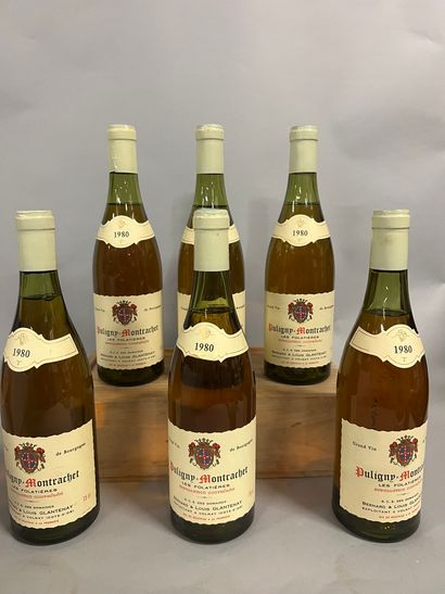 6 bouteilles PULIGNY-MONTRACHET 