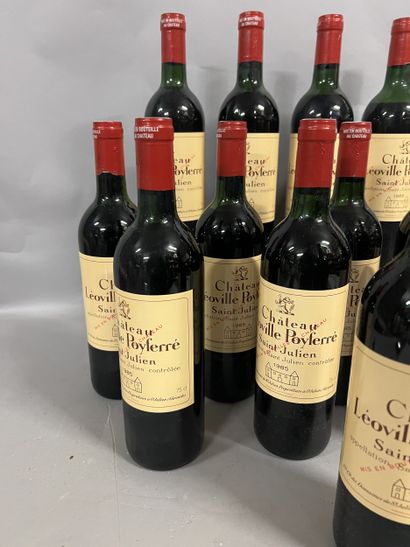 12 bottles Château LEOVILLE POYFERRE, 2°...