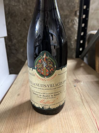 1 bouteille COTE DE NUITS VILLAGES, Moillard...