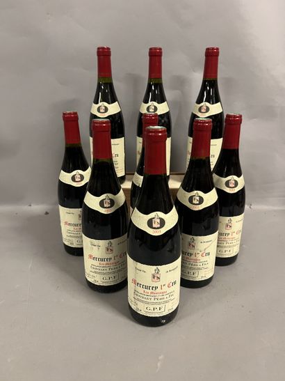 9 bottles MERCUREY 