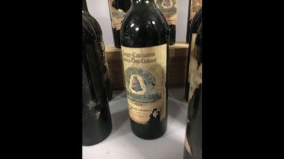 12 bottles Château ANGELUS, 1° Grand Cru...