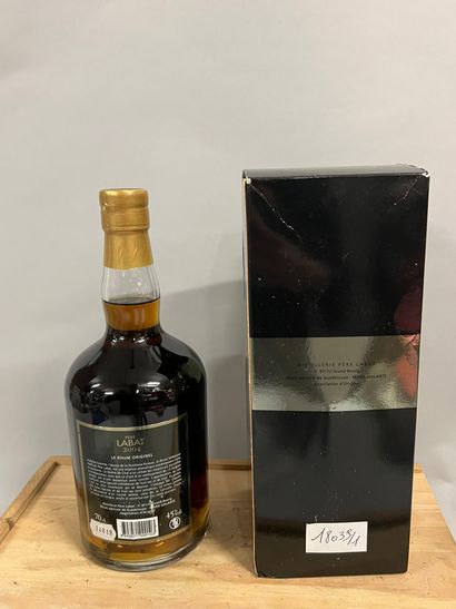 1 bottle RHUM Guadeloupe, Père Labat 2004...