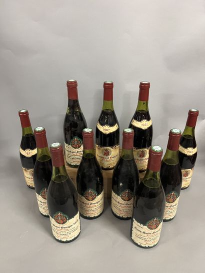 11 bottles NUITS-ST-GEORGES 