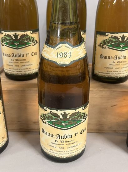 8 bottles SAINT-AUBIN 