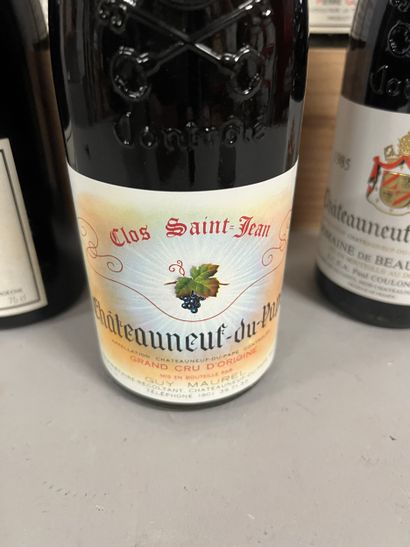 6 bouteilles COTES DU RHONE DIVERS, (2 Pierre...