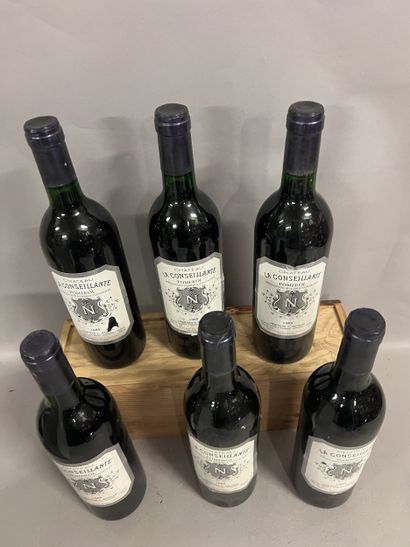 6 bottles Château LA CONSEILLANTE, Pomerol...