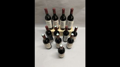 12 bottles SAINT-EMILION Grand Cru, (6 Ch....