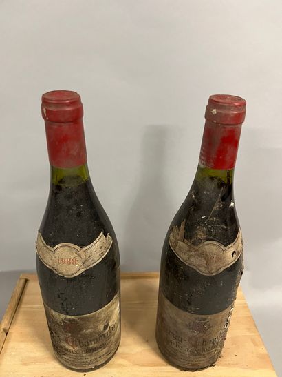 2 bouteilles GEVREY-CHAMBERTIN 