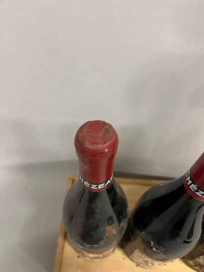 3 bouteilles ECHEZEAUX, DRC 1991 (ea, très...