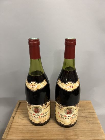 2 bottles NUITS-ST-GEORGES 