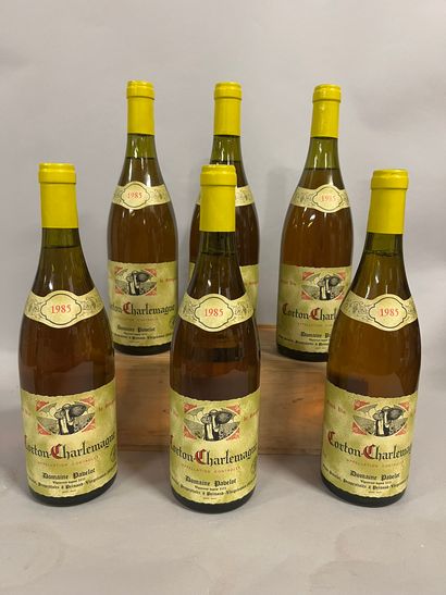 6 bottles CORTON CHARLEMAGNE, Pavelot 19...