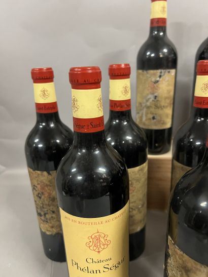 12 bottles Château PHELAN-SEGUR, Saint-Estèphe...