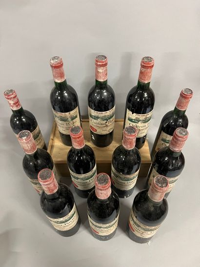 12 bottles Château PAVIE, 1° Grand Cru St-Emilion...