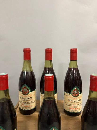 6 bottles VOLNAY B. Glantenay 1979 (5 LB,...