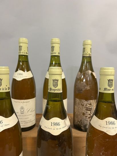 6 bottles MACON CLESSE, René Michel 1986...