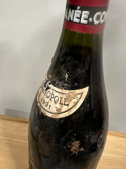 1 bouteille ROMANEE-CONTI, 1991 (ea, très...