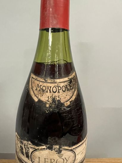 1 bottle LA TACHE, DRC 1965 (ea but vintage...