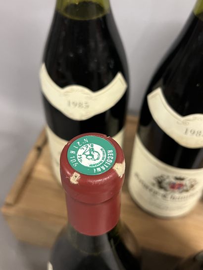 5 bouteilles GEVREY-CHAMBERTIN Lippé-Régnier...
