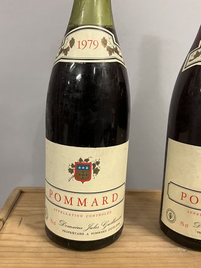 2 bottles POMMARD J. Guillemard 1979 (LB...