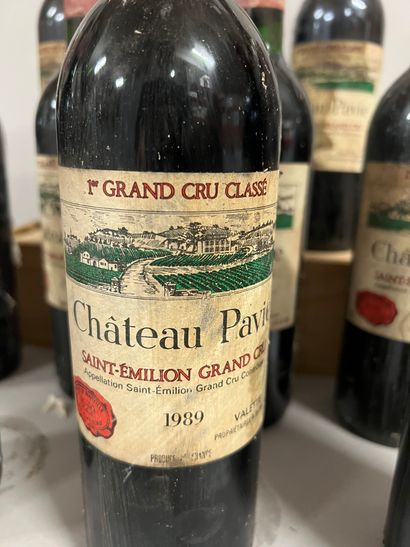 12 bottles Château PAVIE, 1° Grand Cru St-Emilion...