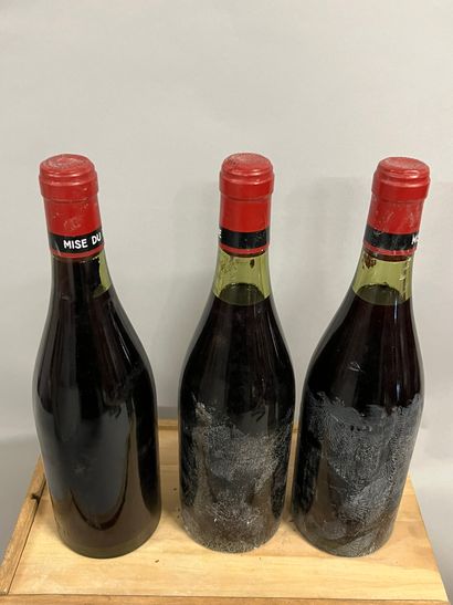 3 bottles RICHEBOURG, DRC 1971 (ea, TLB)