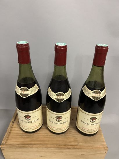 3 bottles MOREY-SAINT-DENIS L. Rémy 1973...