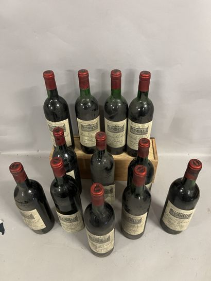 12 bottles Château LE CROCK, Saint-Estèphe...