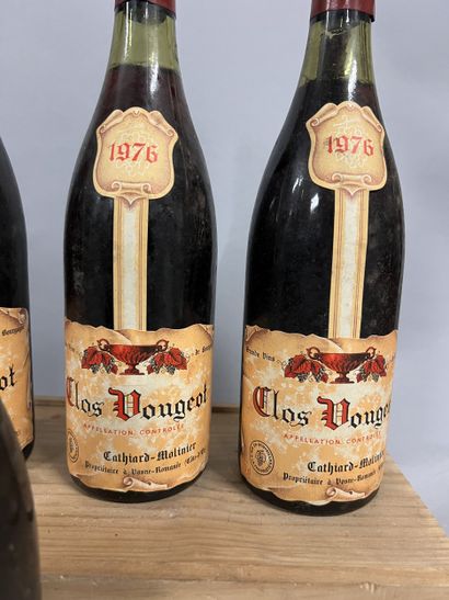 4 bottles CLOS VOUGEOT, Cathiard-Molinier...