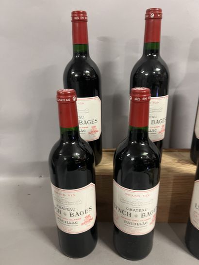 6 bottles Château LYNCH-BAGES, 5° cru Pauillac...