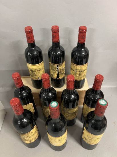 10 bottles Château LYNCH MOUSSAS, 5° cruPauillac...