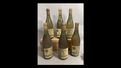 6 bottles CHATEAUNEUF-DU-PAPE BLANC Domaine...