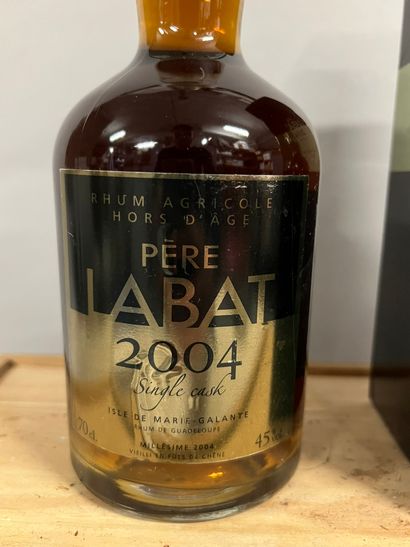 1 bottle RHUM Guadeloupe, Père Labat 2004...