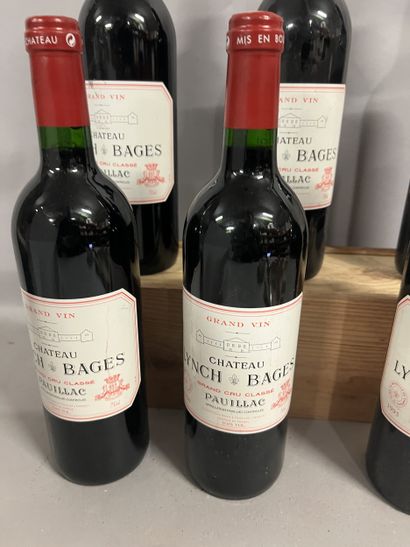 6 bottles Château LYNCH-BAGES, 5° cru Pauillac...