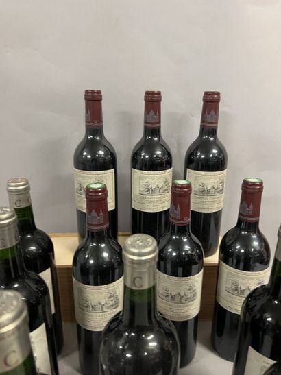 12 bottles Château CANTEMERLE, 5° cru Haut-Médoc...