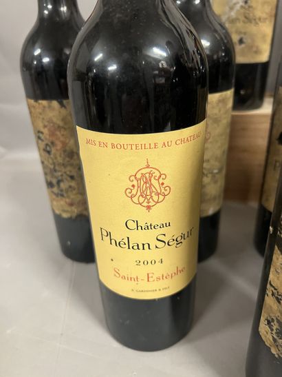 12 bottles Château PHELAN-SEGUR, Saint-Estèphe...