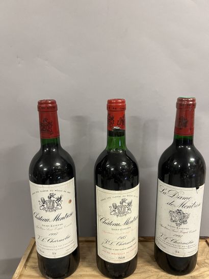 2 bottles Château MONTROSE, 2° cru Saint-Estèphe...