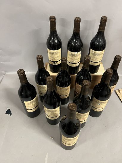 12 bottles Château MONTBOUSQUET, Grand cru...