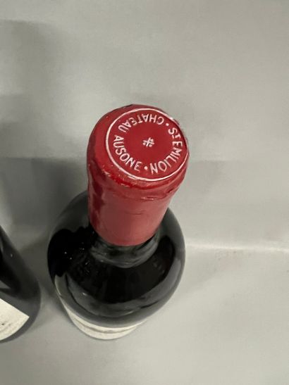 2 bottles Château AUSONE, 1° Grand Cru St-Emilion...