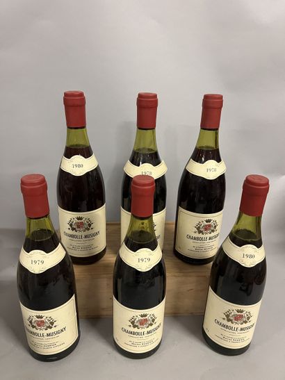 6 bottles CHAMBOLLE-MUSIGNY M. Régnier (2...