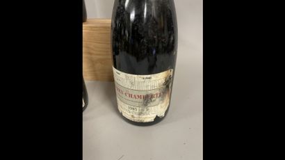 4 bouteilles GEVREY-CHAMBERTIN François Martenot...
