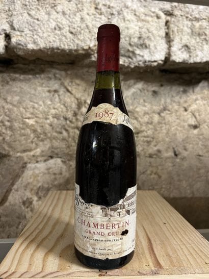 1 bouteille CHAMBERTIN Jaffelin 1987 (et,...