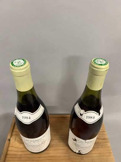 2 bottles MONTRACHET, M. Colin 1984 (TLB,...