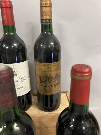 6 bottles MARGAUX DIVERS (2 Ch. Brane-Cantenac:...
